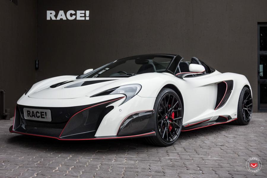 McLaren 650S by RACE! on Vossen Wheels (M-X3) '2018